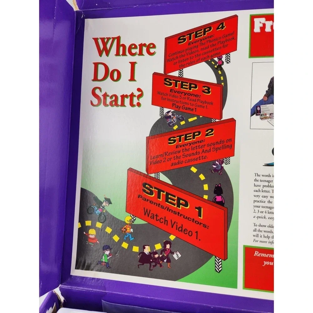 Vtg The Phonics Game Better Way Learning Educational Reading School Homeschool